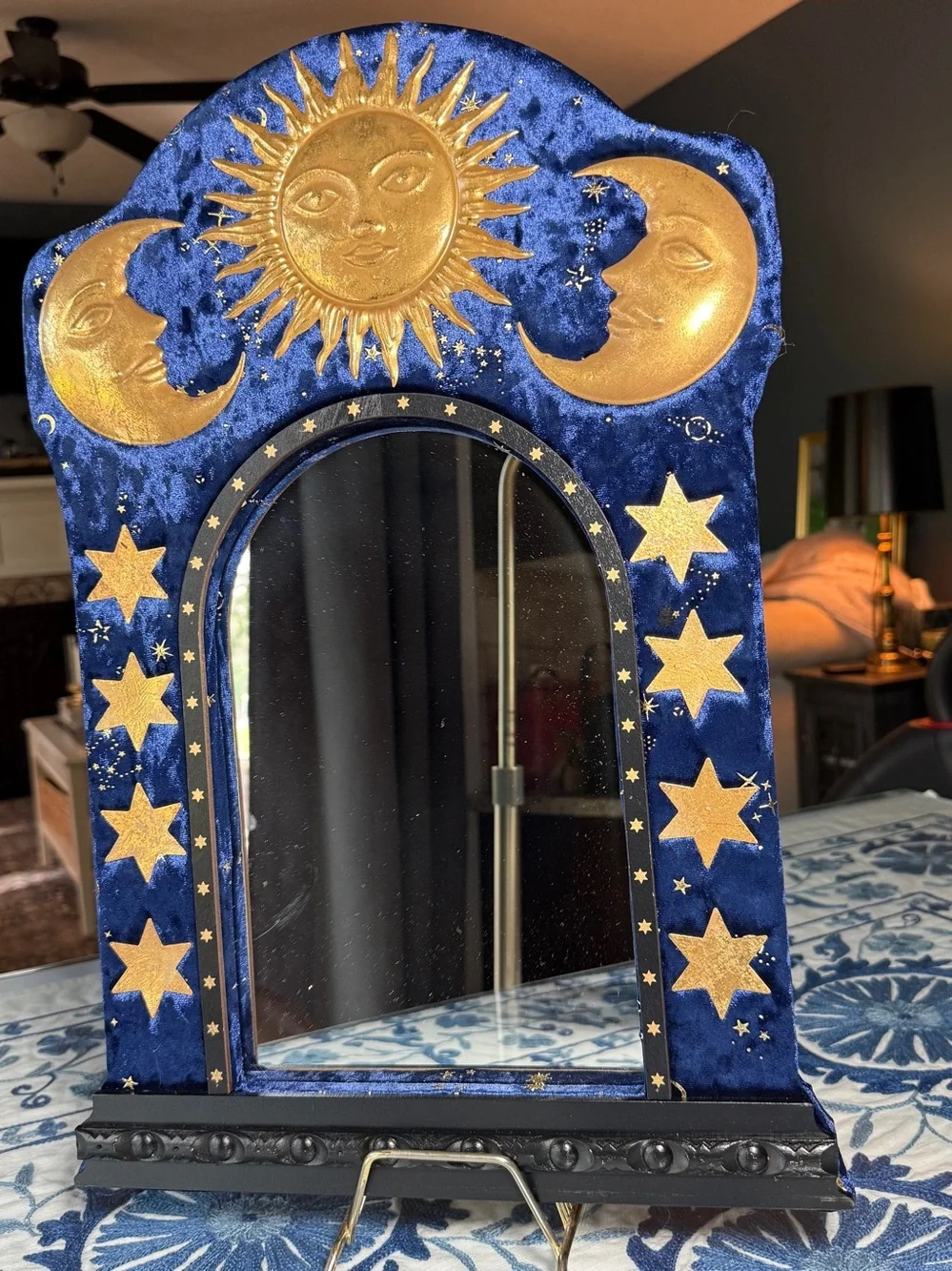 Michaels Bound By Magic Celestial Wall Mirror Moon Sun Stars Witch Whimsy Decor